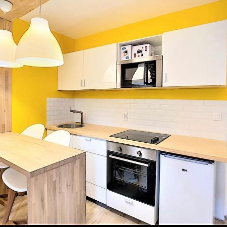 Centre Saint-Gervais Studio Jaune Moderne Proche Telecabine 2 Pers מראה חיצוני תמונה